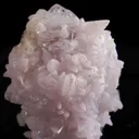 Quartz With Mangano-Calcite on Calcite - image 1