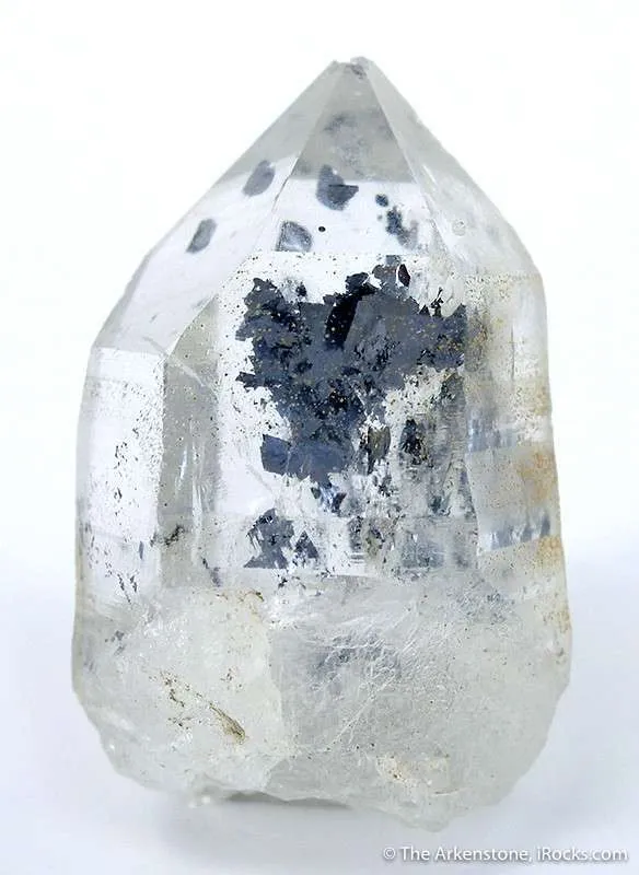 Quartz With Molybdenite Inclusions image