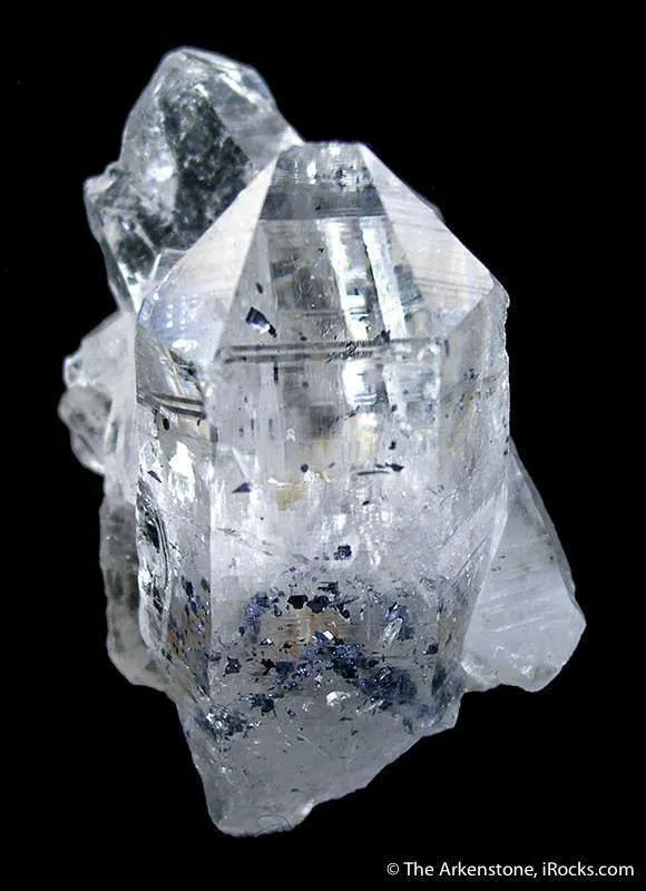 Quartz With Molybdenite Inclusions image