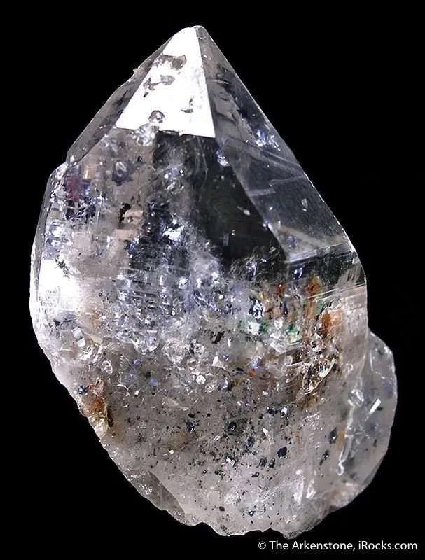 Quartz With Molybdenite Inclusions image