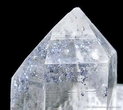 Quartz With Molybenite Inclusions - image 3