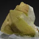 Quartz with Mottramite - image 1