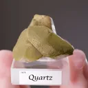 Quartz with Mottramite - image 2