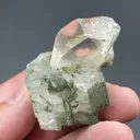 Quartz with Orthoclase, Clinochlore, Chlorite - image 2