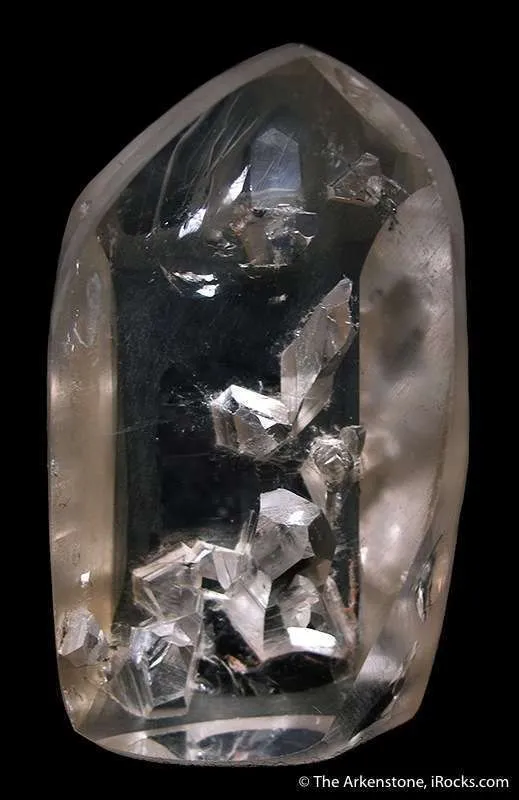 Quartz With Positive Cast Inclusions image