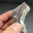 Quartz with Prehnite - image 2