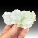 Quartz with Prehnite - image 1