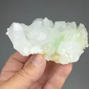 Quartz with Prehnite - image 2