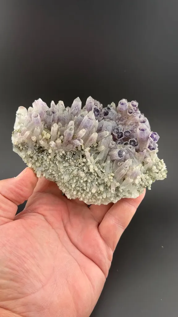 Quartz with Pyrite image