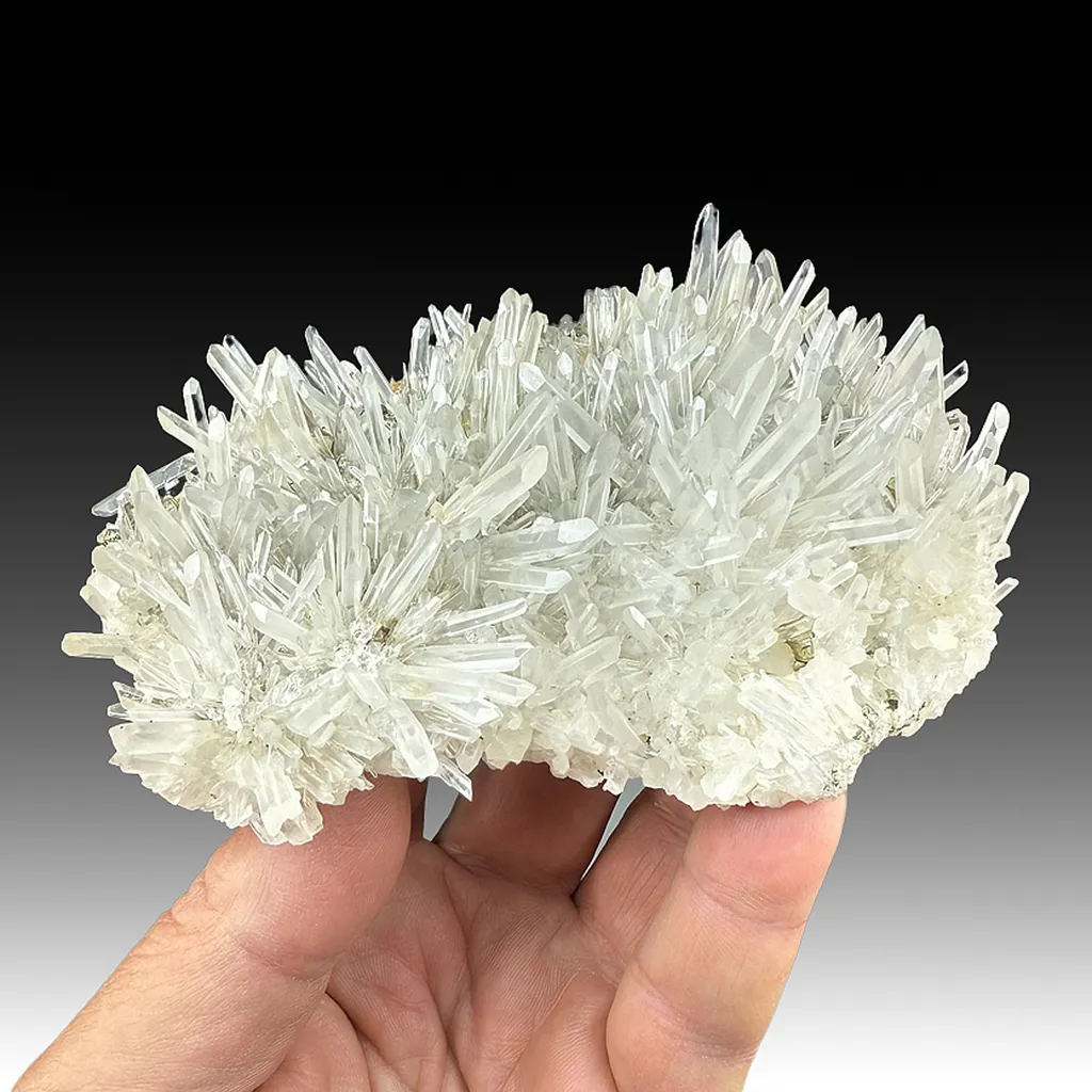 Quartz with Pyrite image