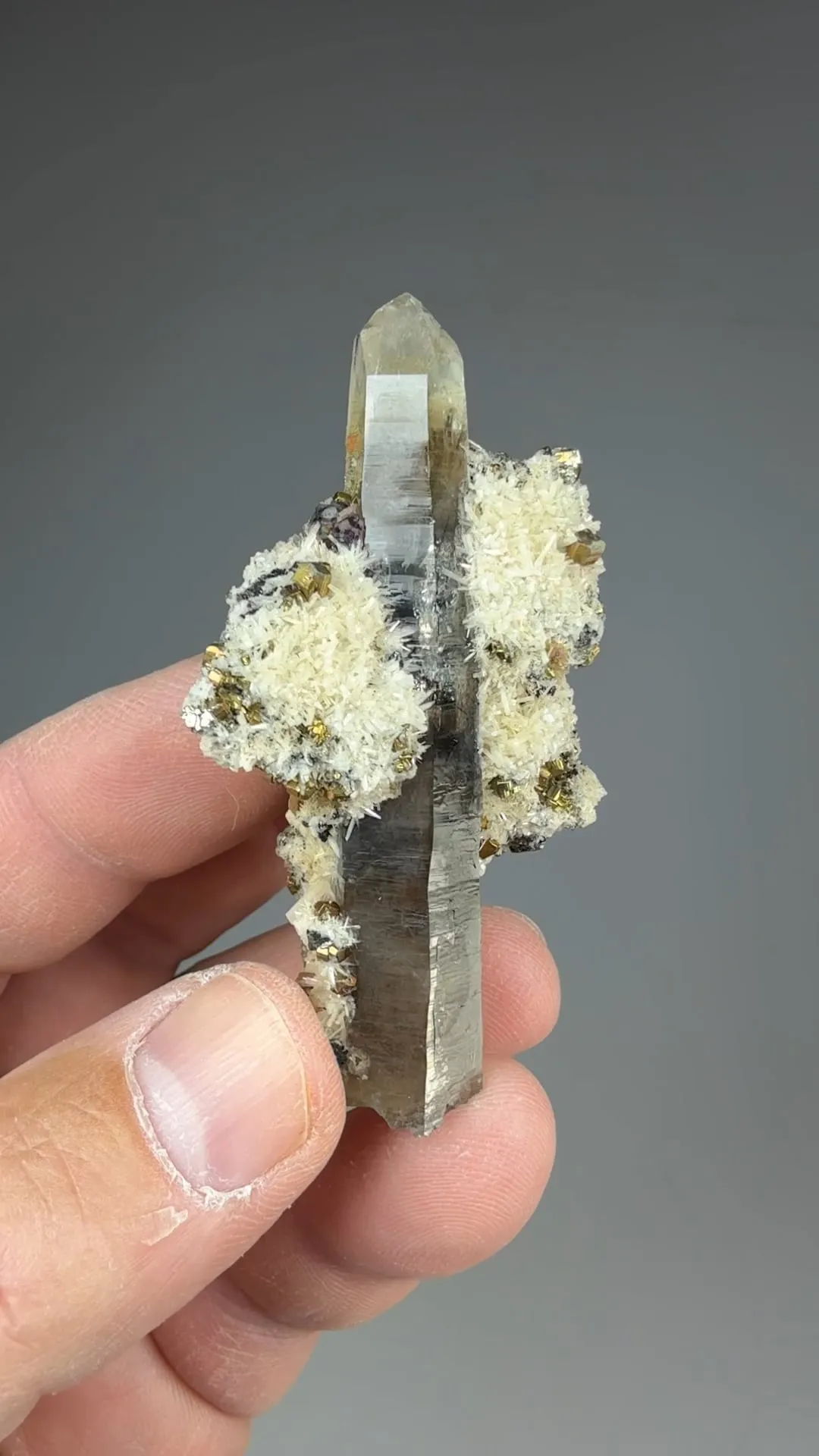 Quartz with Pyrite - image 2