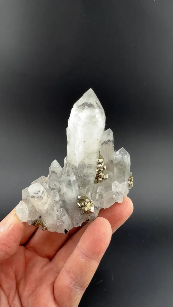 Quartz with Pyrite - image 2