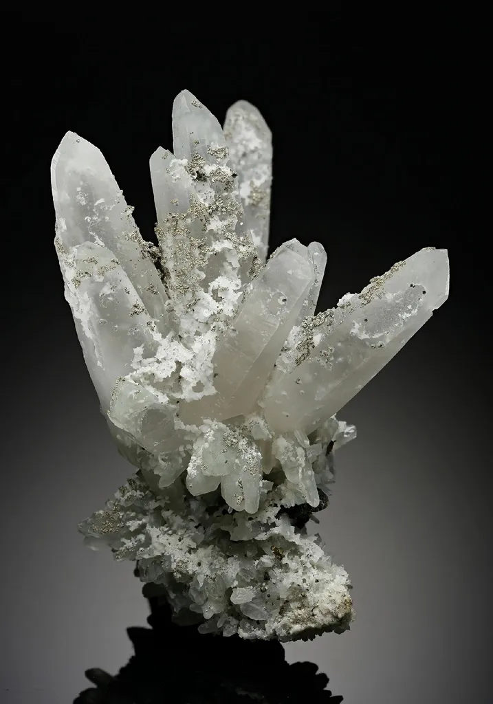 Quartz with Pyrite image