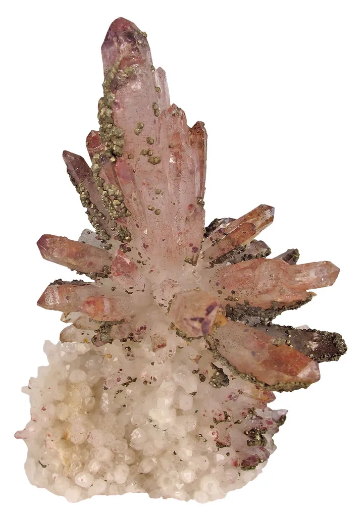 Quartz With Pyrite image