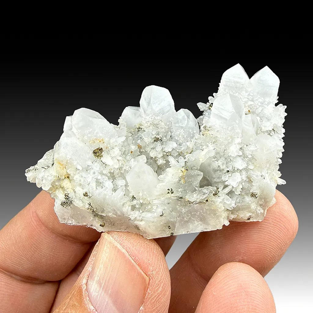 Quartz with Pyrite image