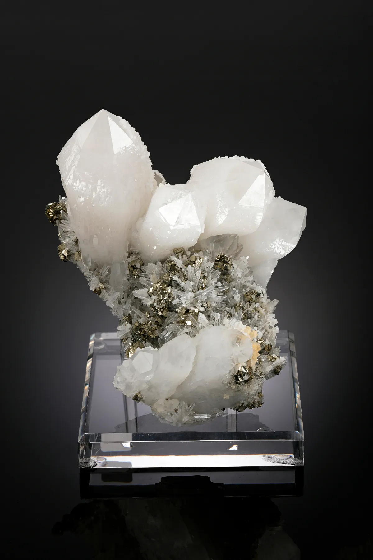 Quartz with Pyrite - image 1