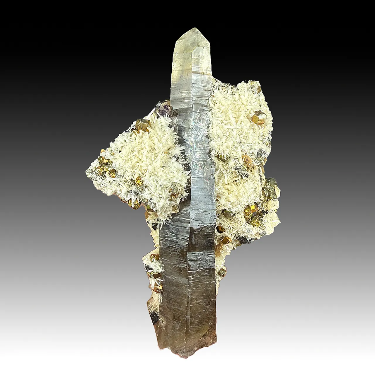 Quartz with Pyrite - image 1