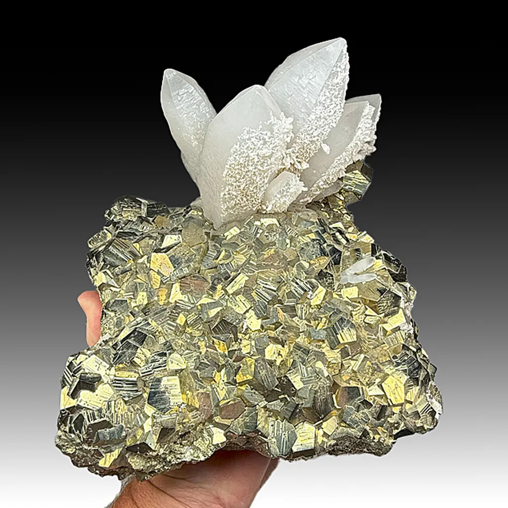 Quartz with Pyrite image
