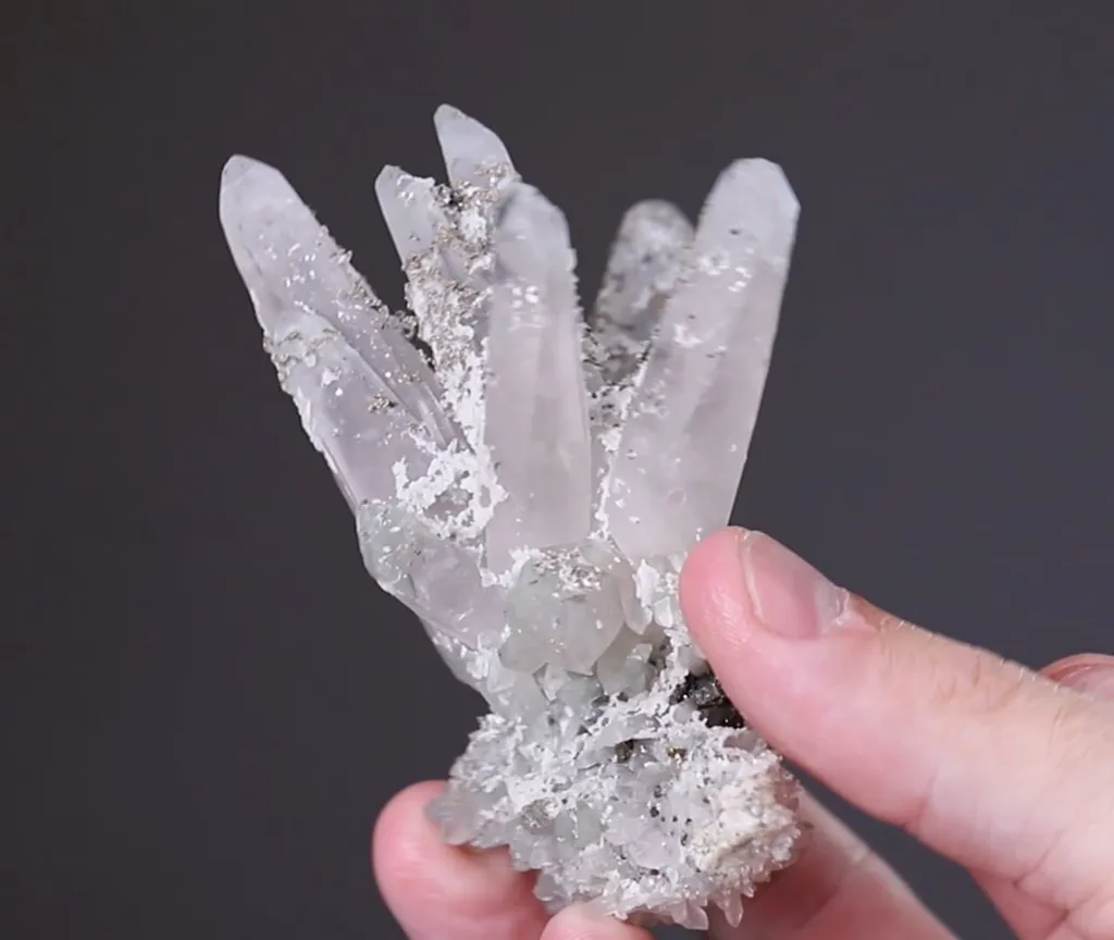 Quartz with Pyrite - image 2
