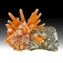 Quartz with Pyrite on Hisingerite after Ilvaite - image 1