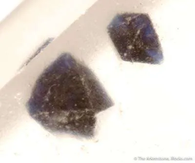 Quartz With Really Dark Fluorite Inclusions (Doubly-Terminated) - image 2