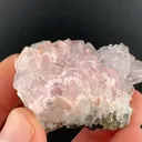 Quartz with Rhodochrosite - image 1