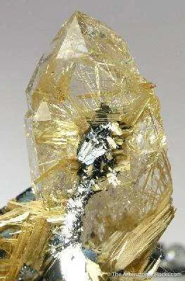 Quartz With Rutile - image 3
