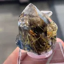 Quartz with Rutile and Hematite - image 5