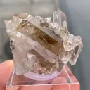 Quartz with Rutile and Hematite - image 5
