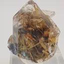 Quartz with Rutile and Hematite - image 3