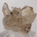 Quartz with Rutile and Hematite - image 1