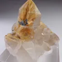 Quartz with Rutile and Hematite - image 1