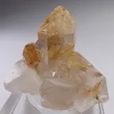Quartz with Rutile and Hematite - image 2