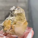 Quartz with Rutile and Hematite - image 5