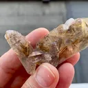 Quartz with Rutile and Hematites - image 5