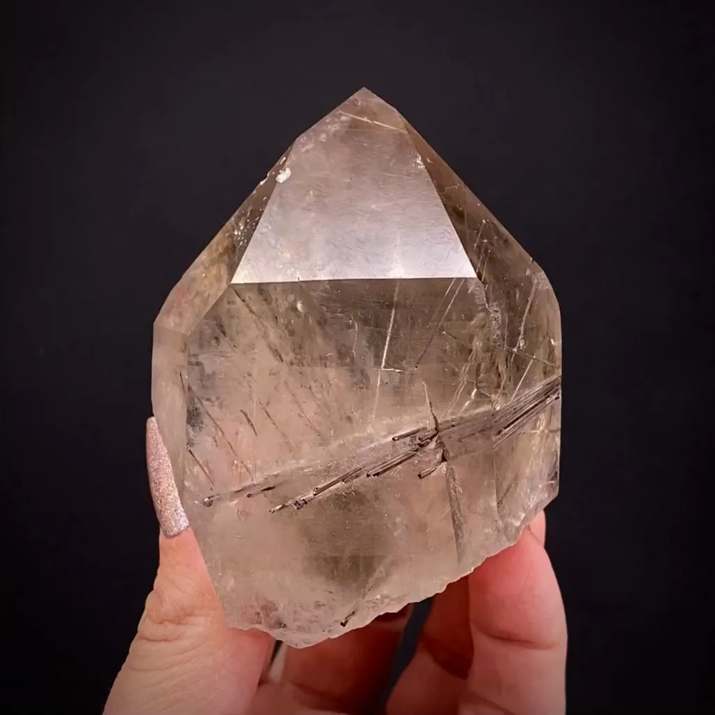 Quartz with Rutile Inclusions - image 1