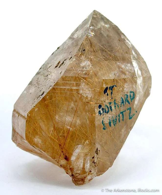 Quartz With Rutile Inclusions image