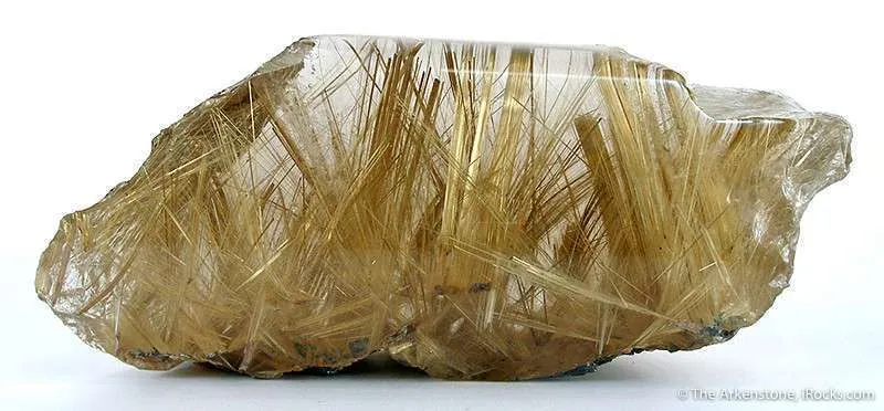 Quartz With Rutile Inclusions image