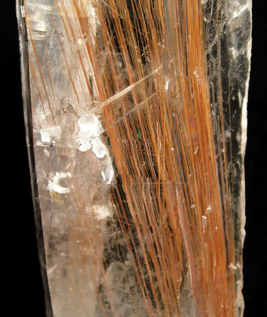 Quartz With Rutile Inclusions (Unusual Large Doubly-Terminated Crystal) - image 5