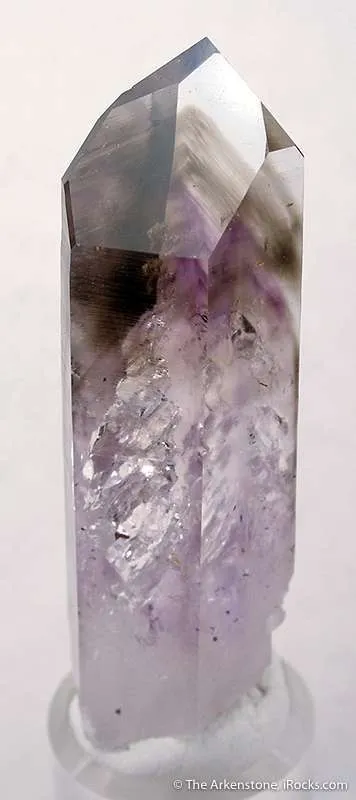 Quartz With Smoky and Amethyst Phantoms - image 2