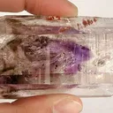 Quartz With Smoky Quartz and Amethyst Phantoms - image 1