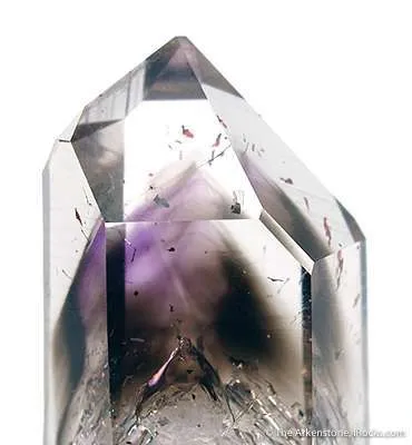 Quartz With Smoky Quartz and Amethyst Phantoms - image 2