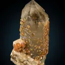 Quartz With Spessartine Garnet - image 1