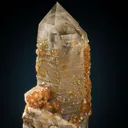 Quartz With Spessartine Garnet - image 3