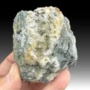 Quartz with Sphalerite, Chalcopyrite - image 1