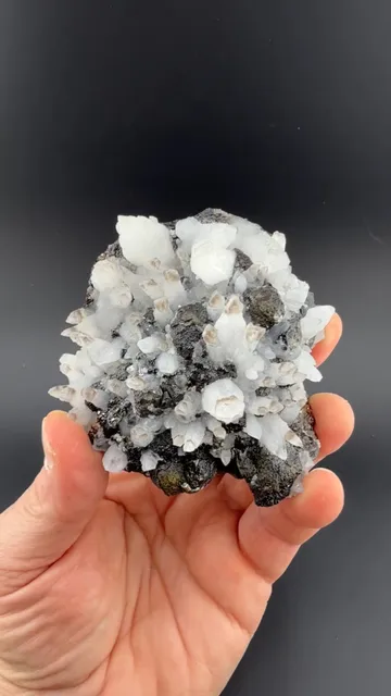 Quartz with Sphalerite, Chalcopyrite