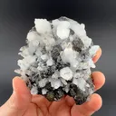 Quartz with Sphalerite, Chalcopyrite - image 1