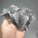 Quartz with Sphalerite, Galena on Fluorite - image 2