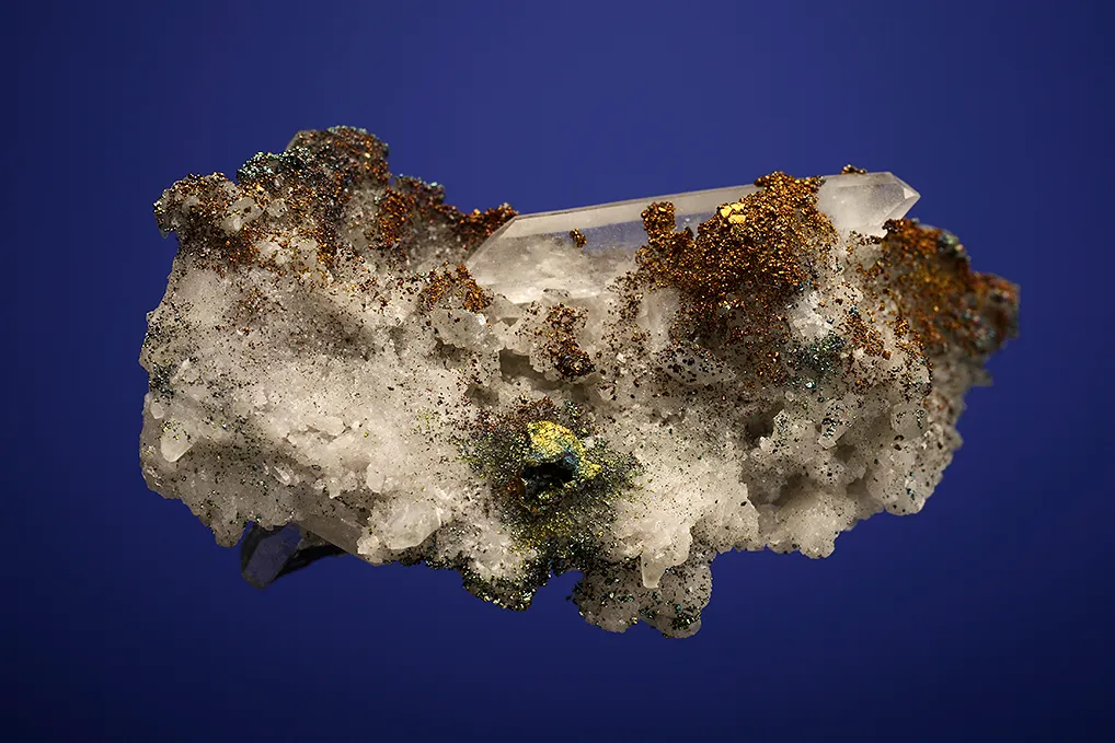 Quartz with Tetrahedrite, Chalcopyrite, Calcite and Dolomite - image 6