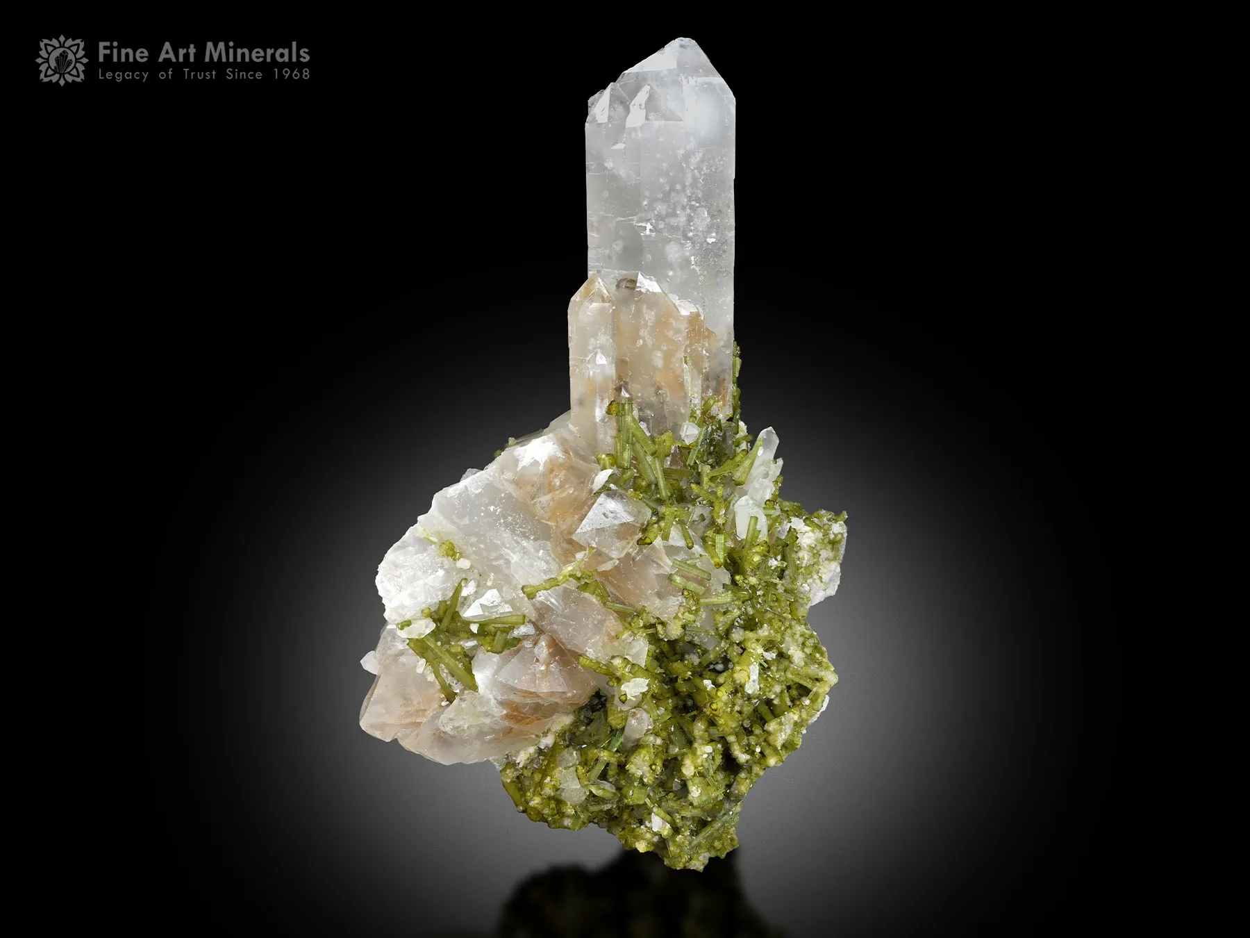 Quartz with Tourmaline from Pakistan - image 2